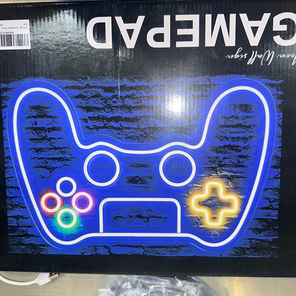 LED Gaming Controller Neon Sign - Picture 6 of 6